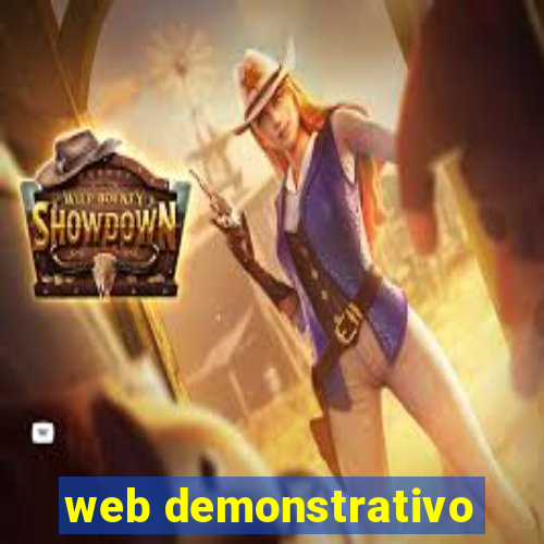 web demonstrativo